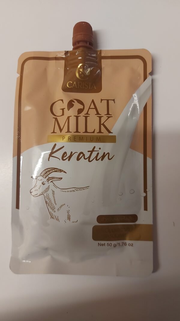 GOAT MILK KERATIN PREMIUM 50G.