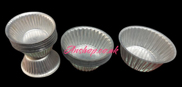 ALUMINIUM BAKING CUP 6.5*2.5*4  CM   10 PCS.