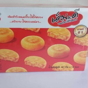 ขนมเปี๊ยะไส้ไก่หยอง 42ก.*12 ซอง