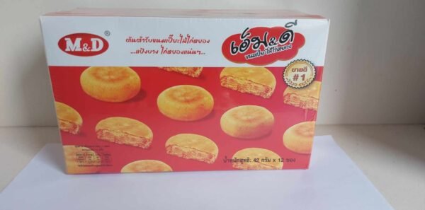 ขนมเปี๊ยะไส้ไก่หยอง 42ก.*12 ซอง