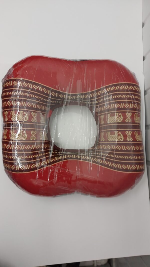 หมอน ขิด (โดนัท) หมอน รองก้น36×36×10 cm สีแดง