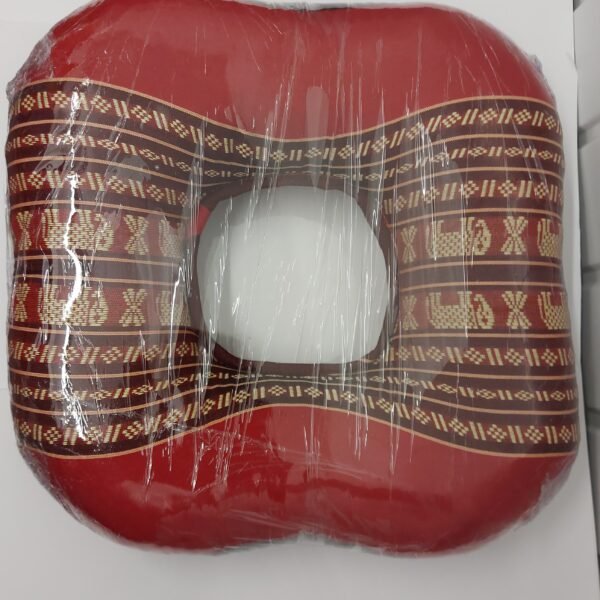 หมอน ขิด (โดนัท) หมอน รองก้น36×36×10 cm สีแดง