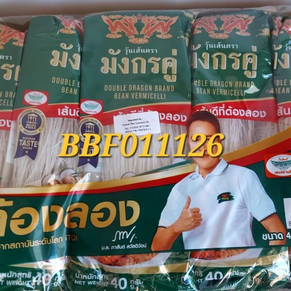 วุ้นเส้นมังกรคู่40g.×10