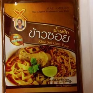 Khao soi curry paste MAE AMPORN BRAND 100G.
