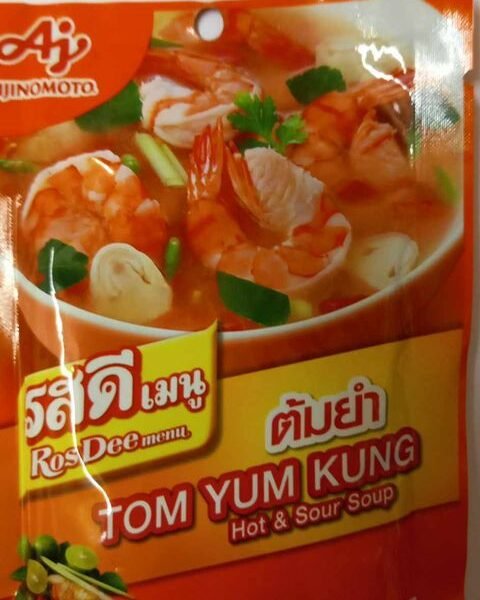 Tom yum kung Ros Dee menu 60g.