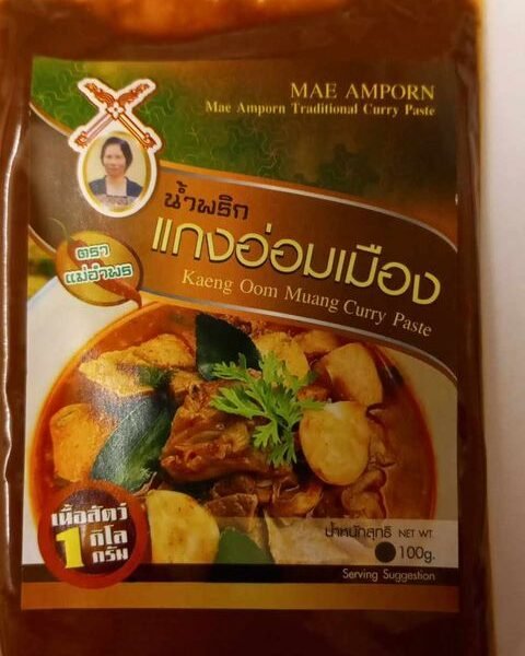 Kaeng oom muang curry paste MAE AMPORN BRAND 100G.