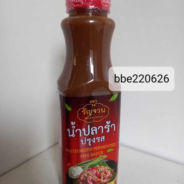Pasteurizer fermented fish sauce ranjuan brand 350 ml.