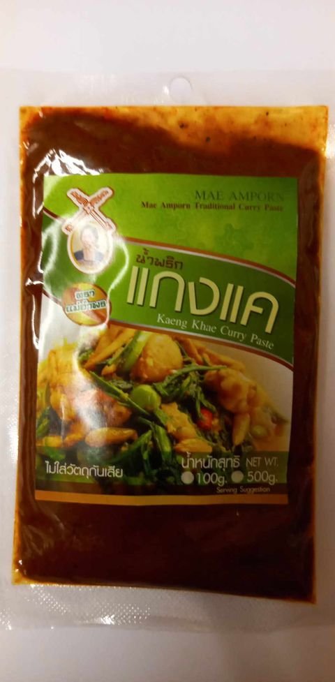Kaeng khae curry paste 100g.  MAE AMPORN BRAND