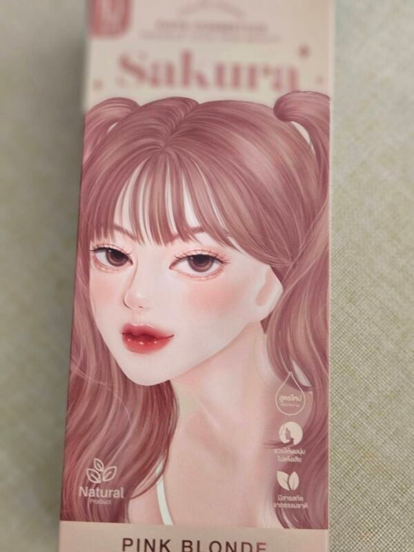 ครีมเปลี่ยนสีผม pink blond