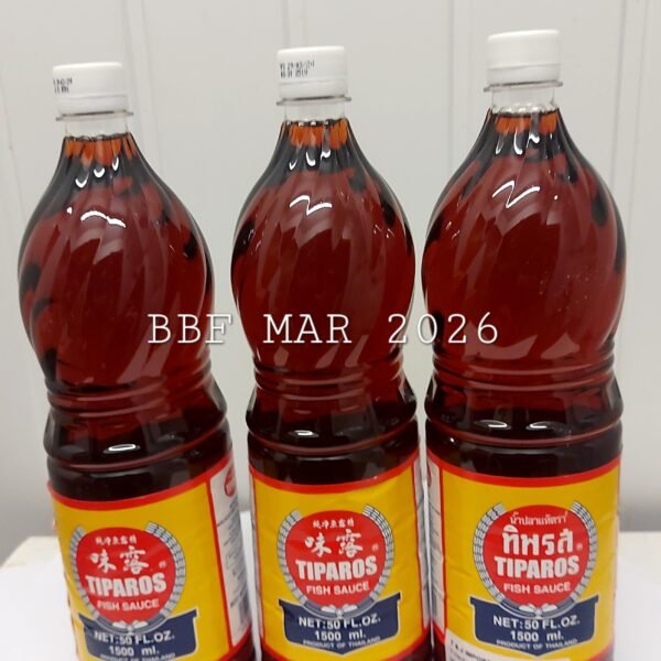 Fish Sauce 1.5ltr - TIPAROS BBF MAR 2026(3 BOTTLES)