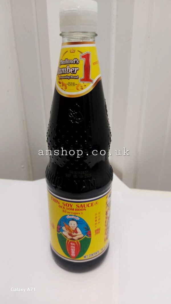 Dek Som boon Thin soy sauce 700ml. BBF051025
