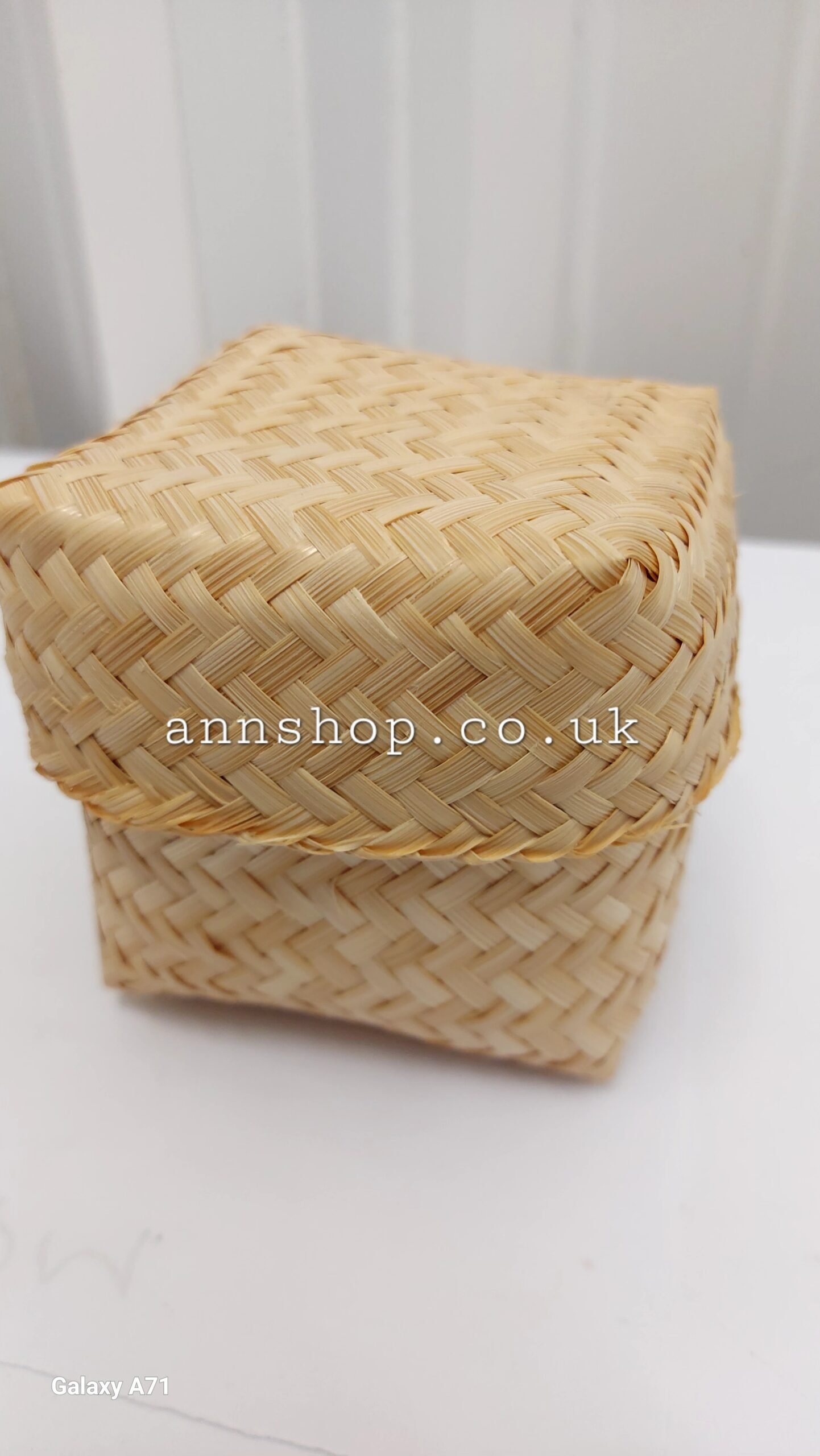 กระติบข้าวเหนียวทรงเหลี่ยม3.5"