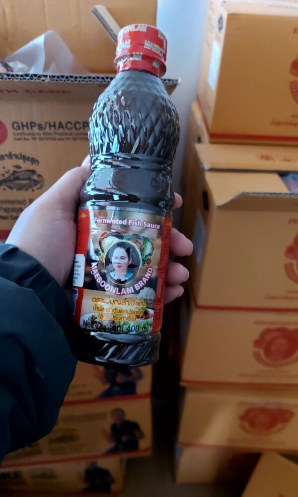 12 bottles  น้ำปลาร้าแม่บุญล้ำ12ขวด BBD11/2025