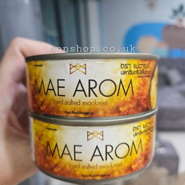 Mae arom fried salted Mackrell 1 tin£5.90