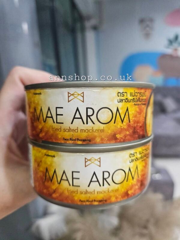 Mae arom fried salted Mackrell 1 tin£5.90
