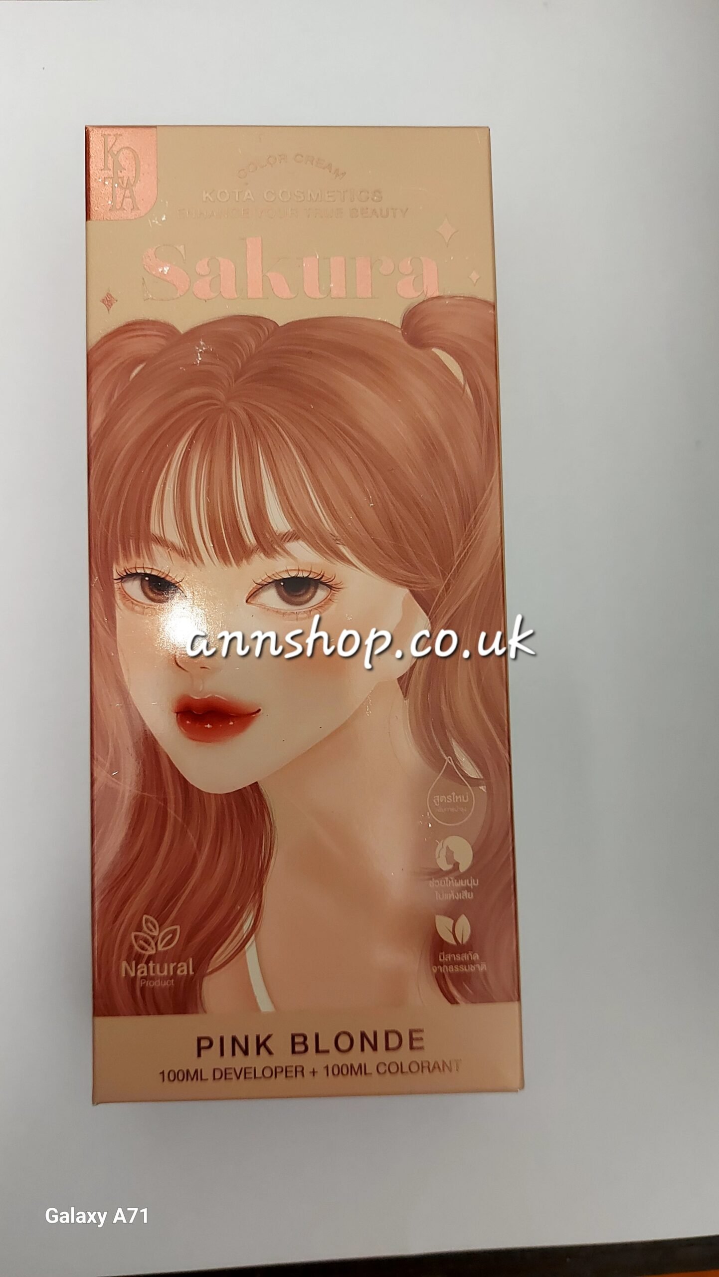 Kota Sakura Pink Blonde