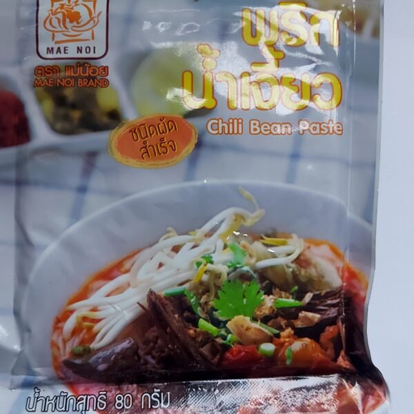 Mae Noi  Brand Chilli Bean Paste 80g.EXP170426