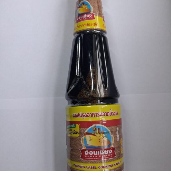 Brown label cookung sauce ง่วนเชรยง600ml.bbf210927